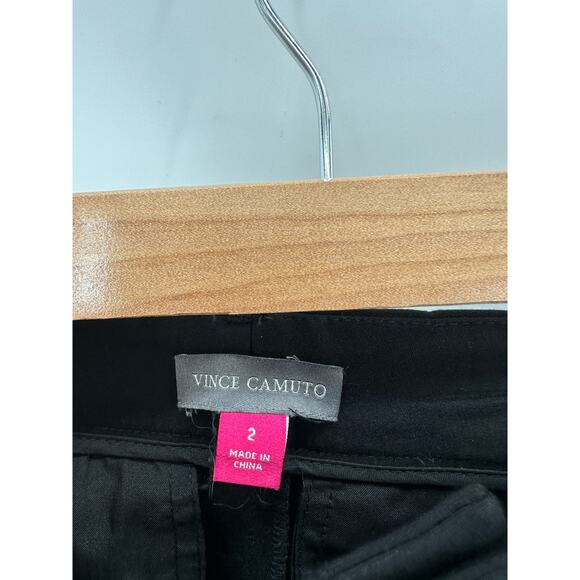 Vince Camuto Black Stretch Ankle Dress Pants Casual Womens Size 2 - Picture 5 of 7
